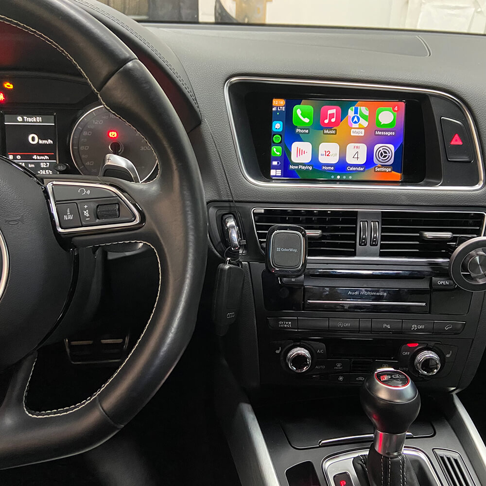 CarPlay interface i Audi