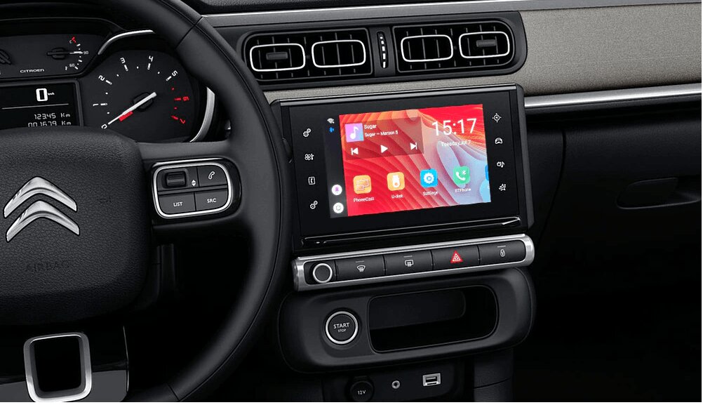Android Auto interface i Citroën og Peugeot
