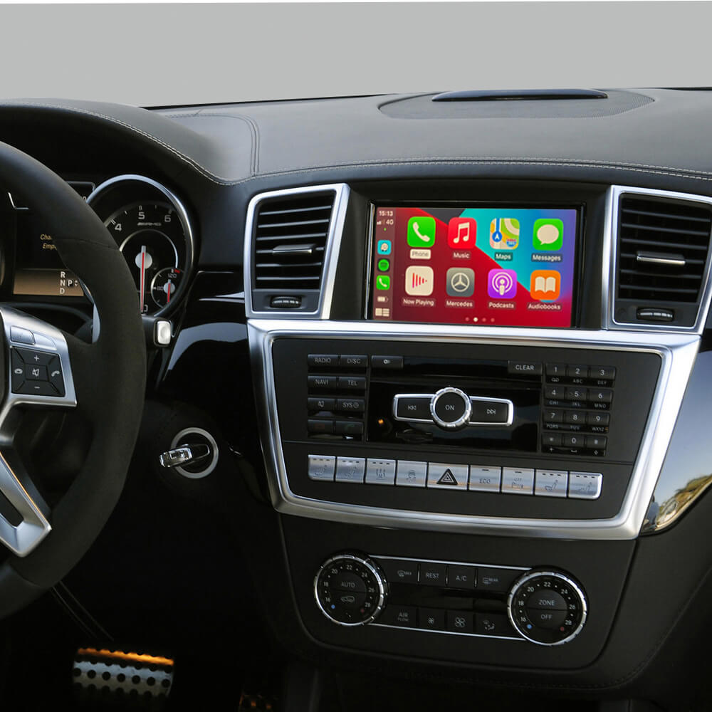 CarPlay interface i Mercedes-Benz